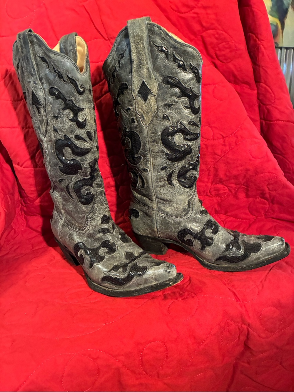 Corral Vintage Style Leather Boots